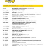 Tuesday Schedule